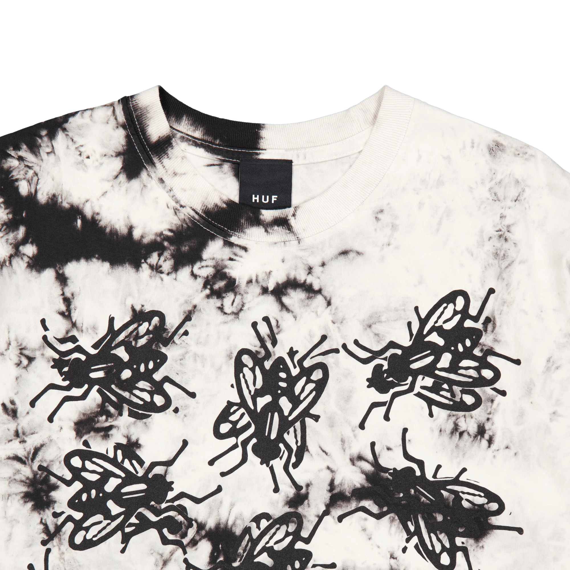 Fly Situation S/s Tiedye Tee Black - Image 2