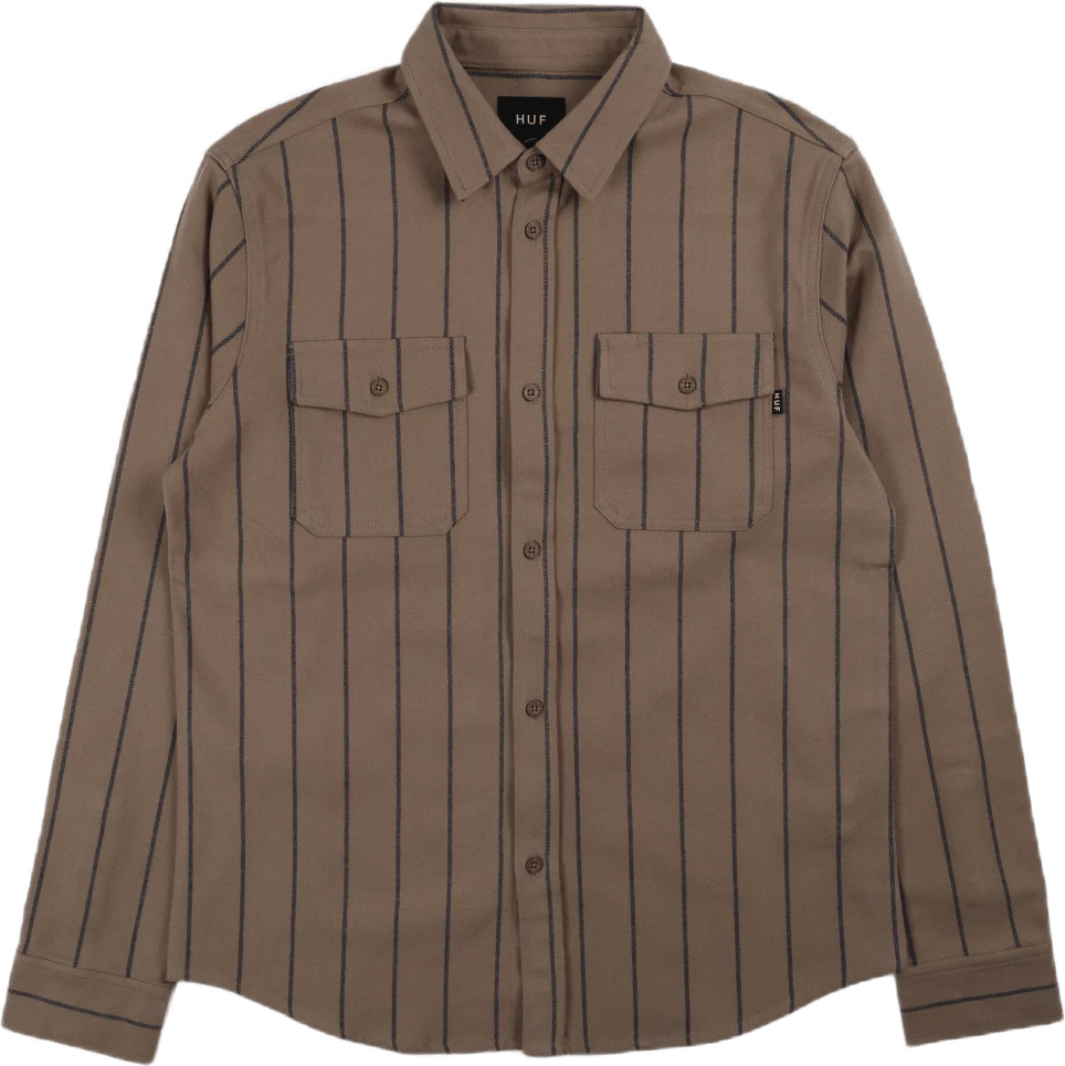 Issue Stripe Flannel Walnut