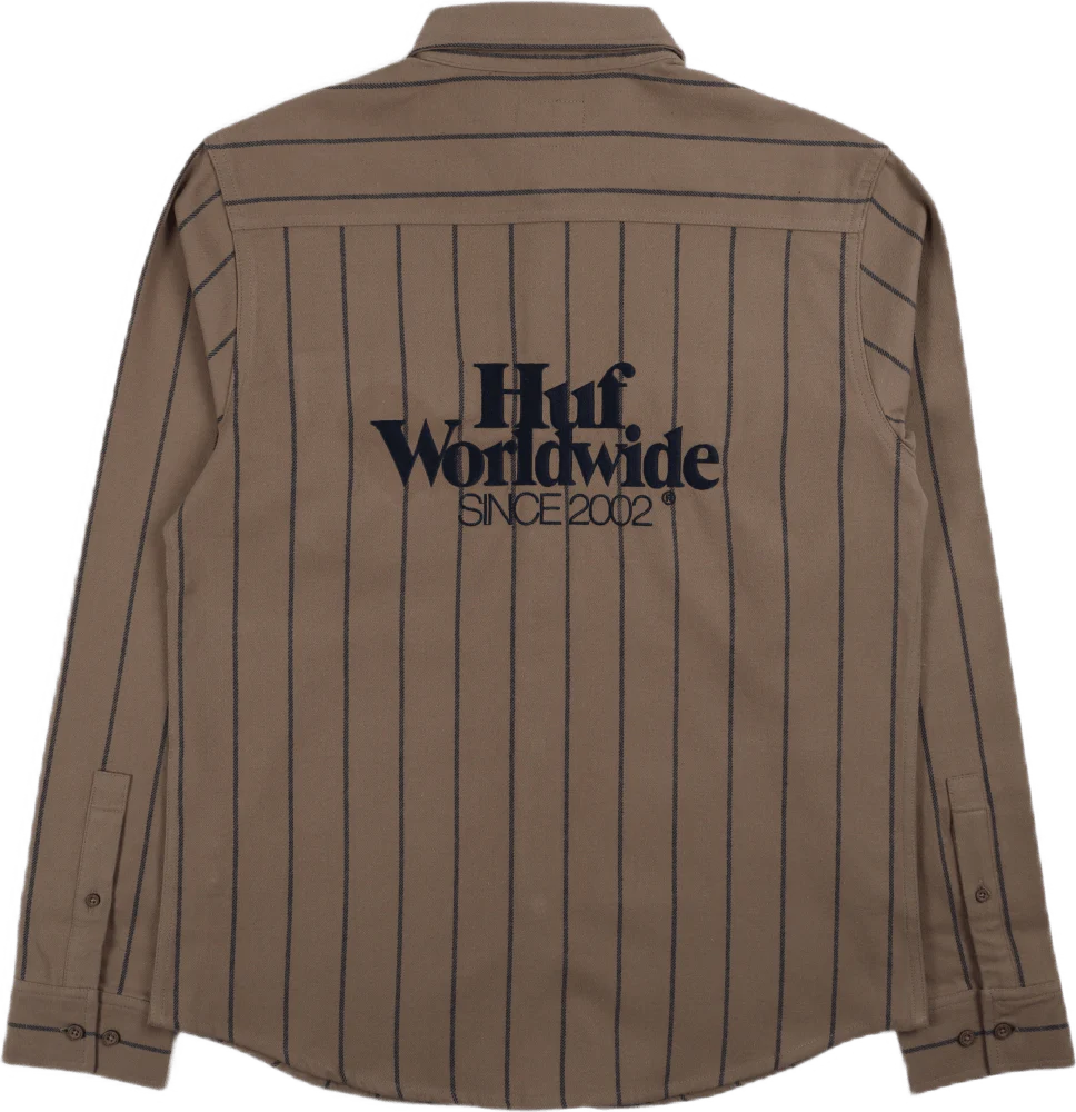 Issue Stripe Flannel Walnut - Image 2