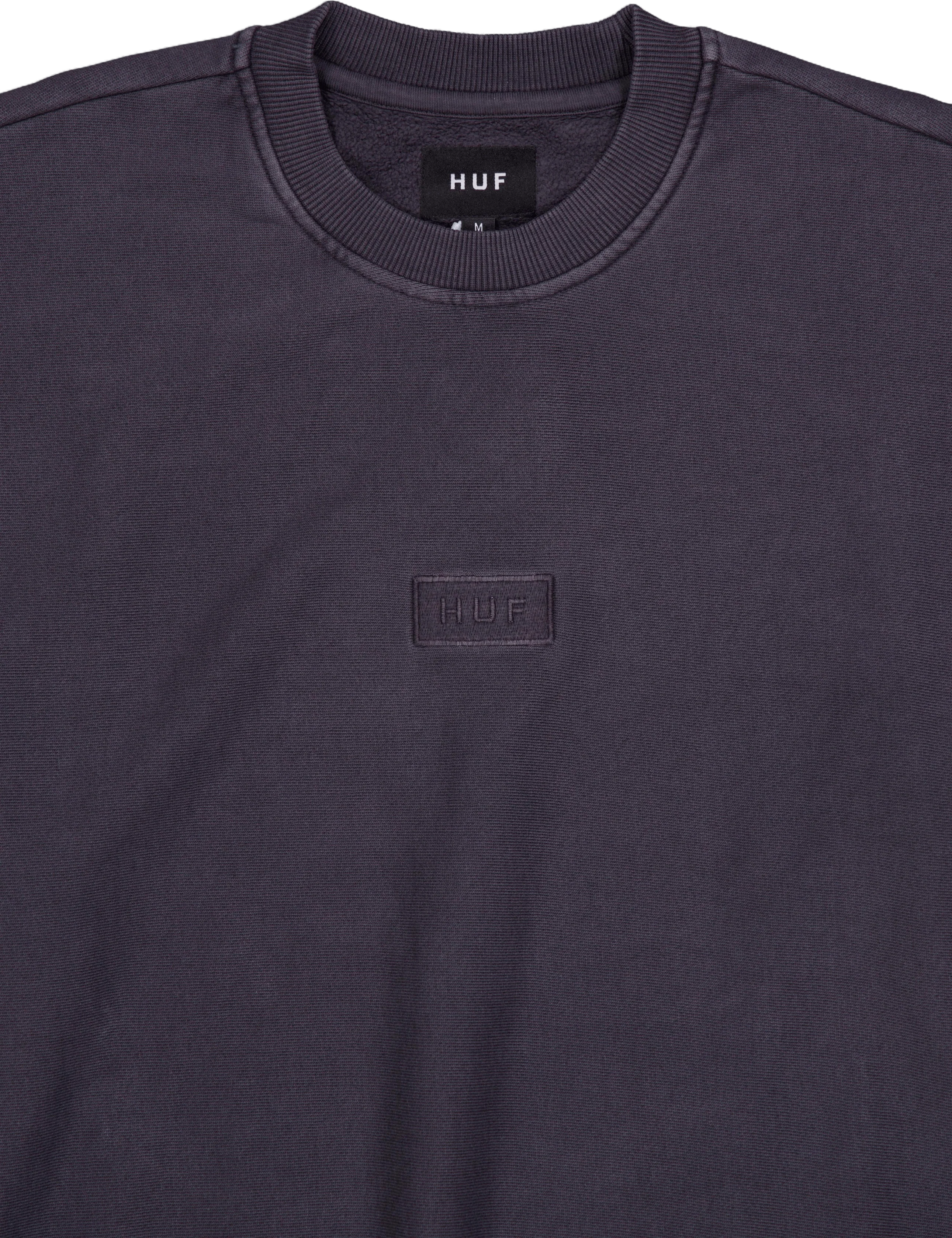Mason Crewneck Fleece Washed Black - Image 3