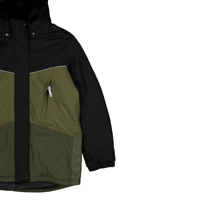 Hmlconrad Tex Jacket Olive Night - Image 3