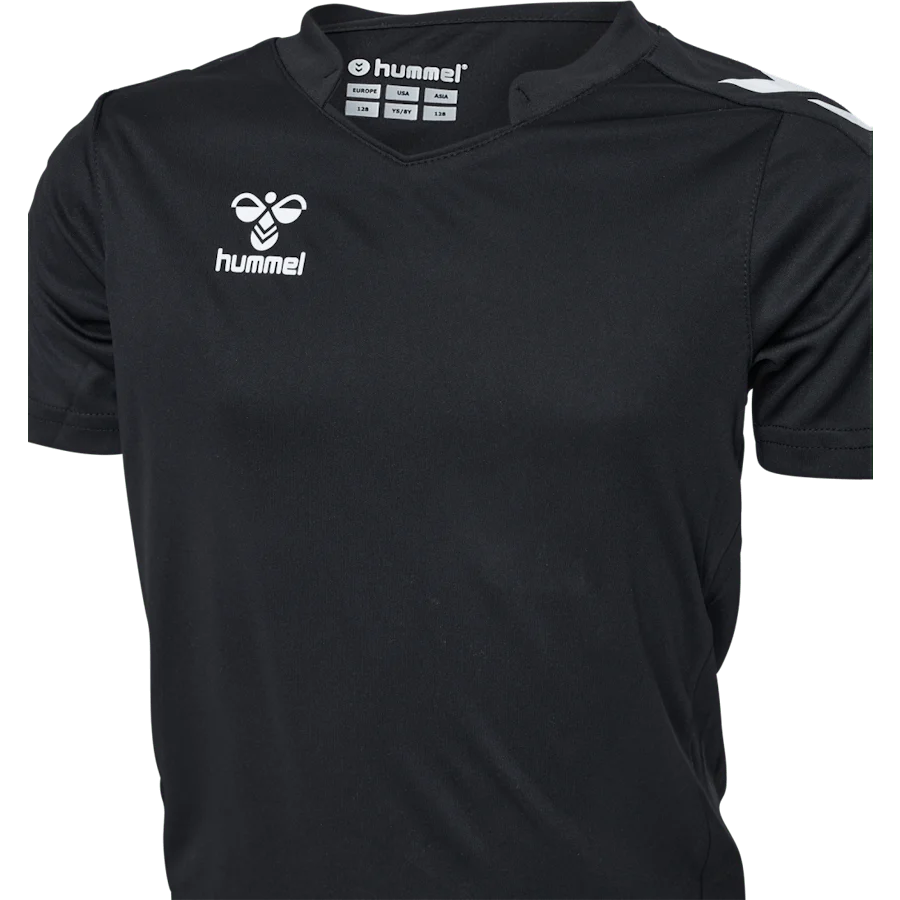 Hmlcore Xk Poly Jersey S/s Kid Black - Image 4