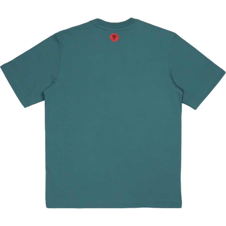 Cherry T-shirt Teal - Image 3