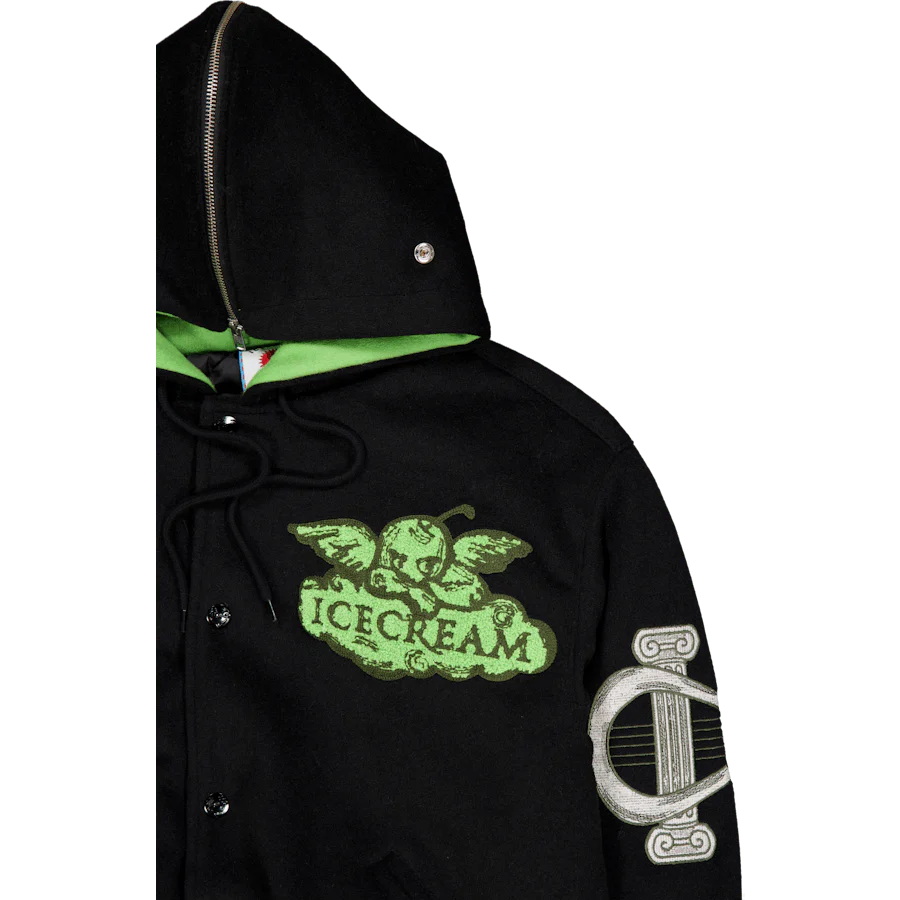 Cherub Cheerleader Jacket Black - Image 3