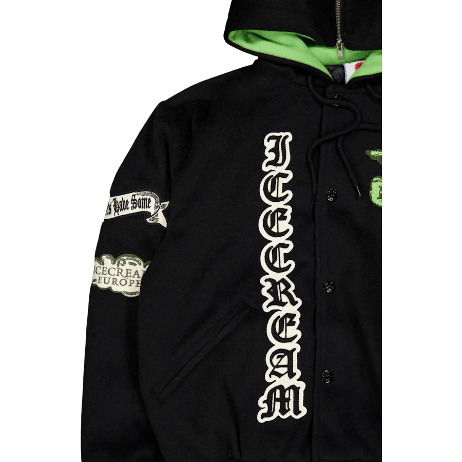 Cherub Cheerleader Jacket Black - Image 5