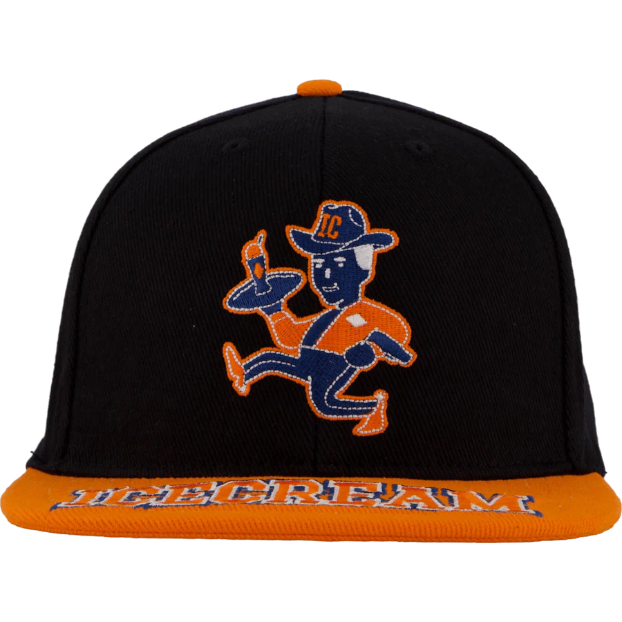 Served Up Strapback Cap Black - Image 5