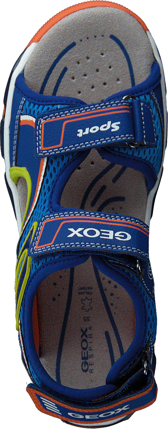 J Sandal Android Boy Royal/orange - Image 6