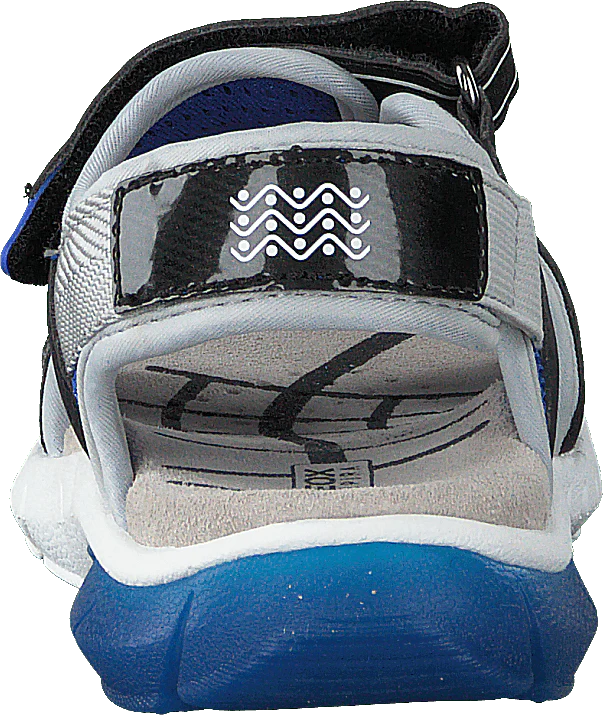 J Sandal Flexyper Bo Black/royal - Image 5