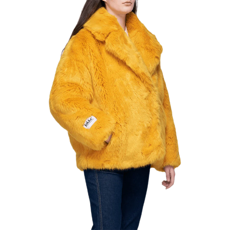 Boxy Oversized Drop Shoulder Yellow - Image 3