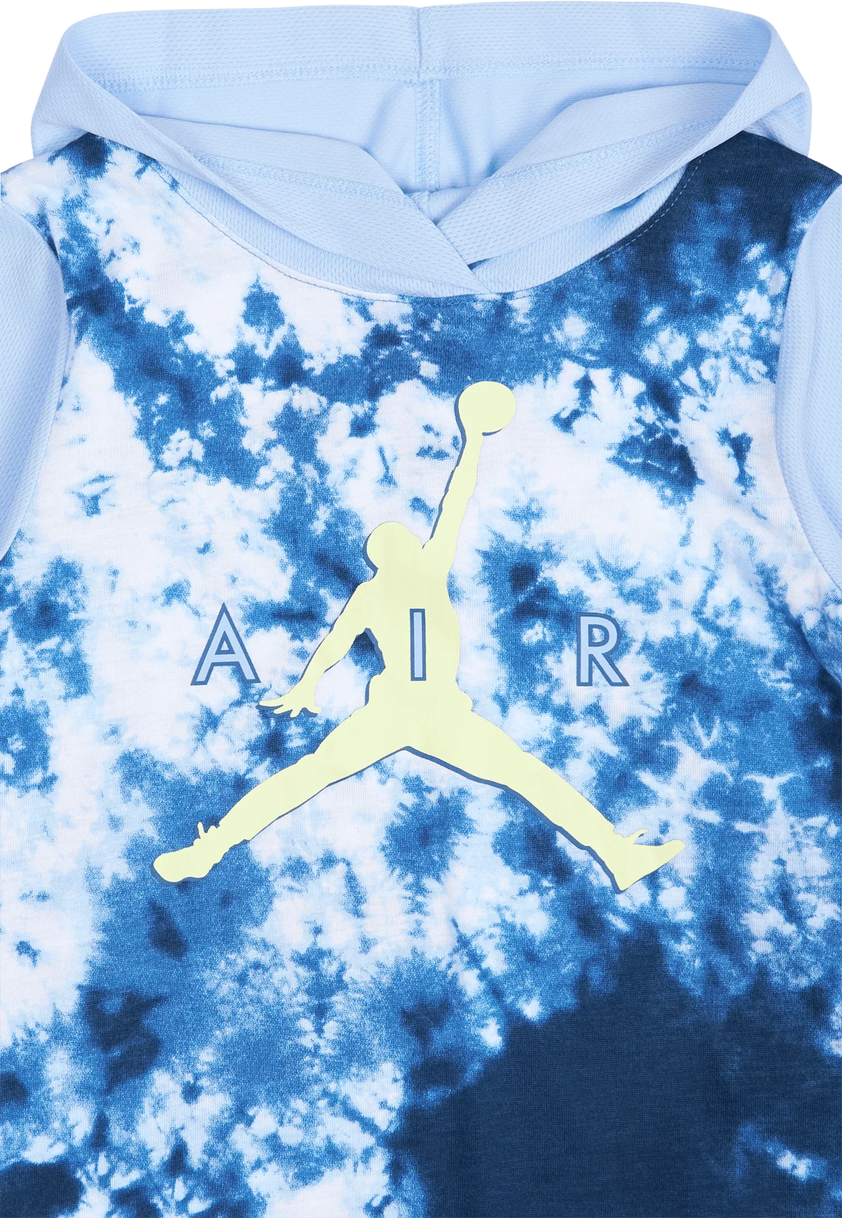 Cloud Dye Hooded Mesh Dress - Image 3