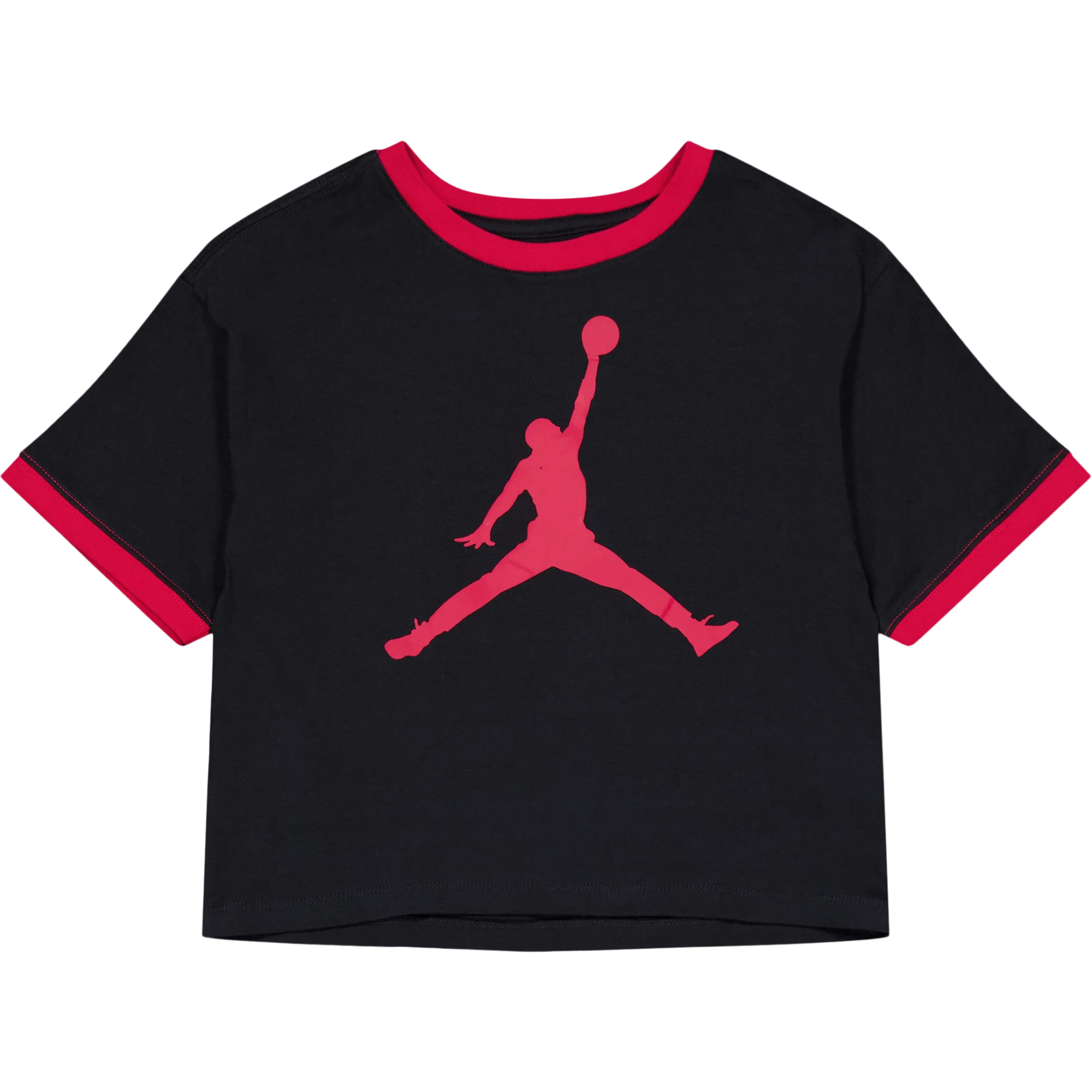 Essentials Ringer Tee Black