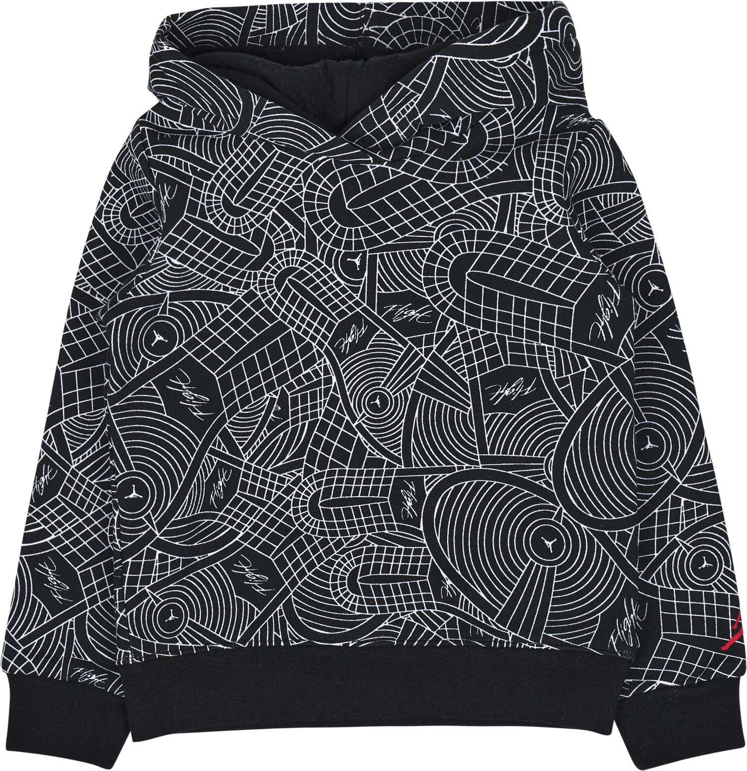 Jdg Flight Aop Pullover Set Black - Image 2