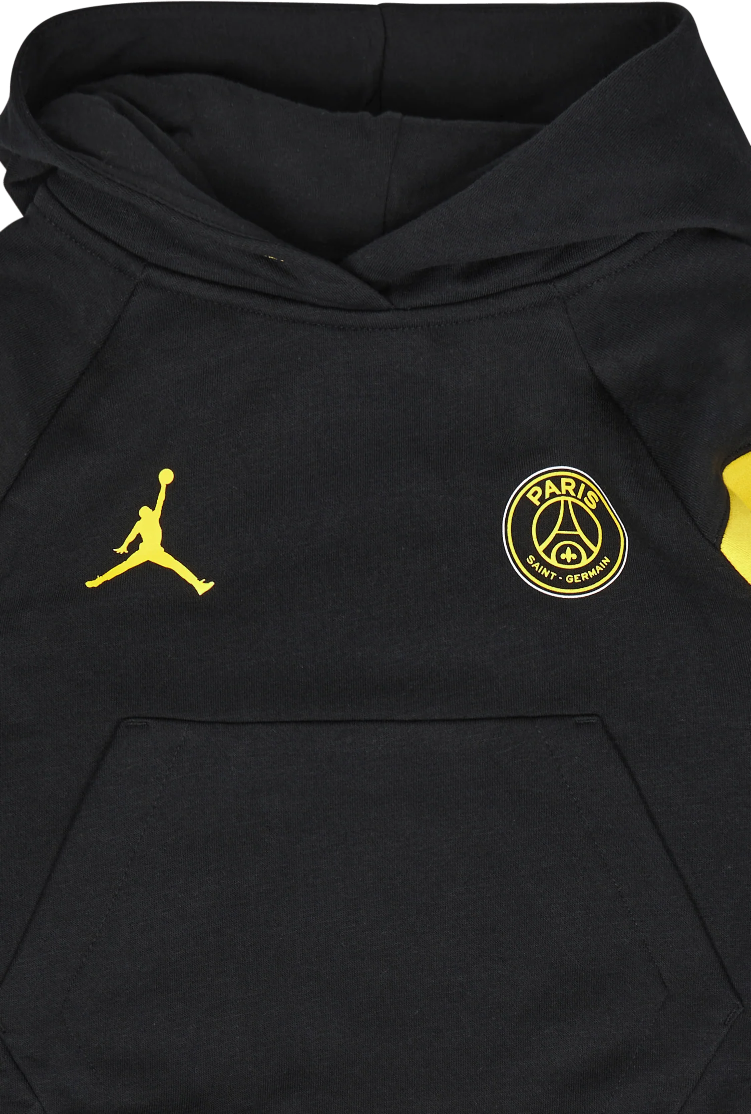 Jdg Psg Flc Hoodie Black - Image 3