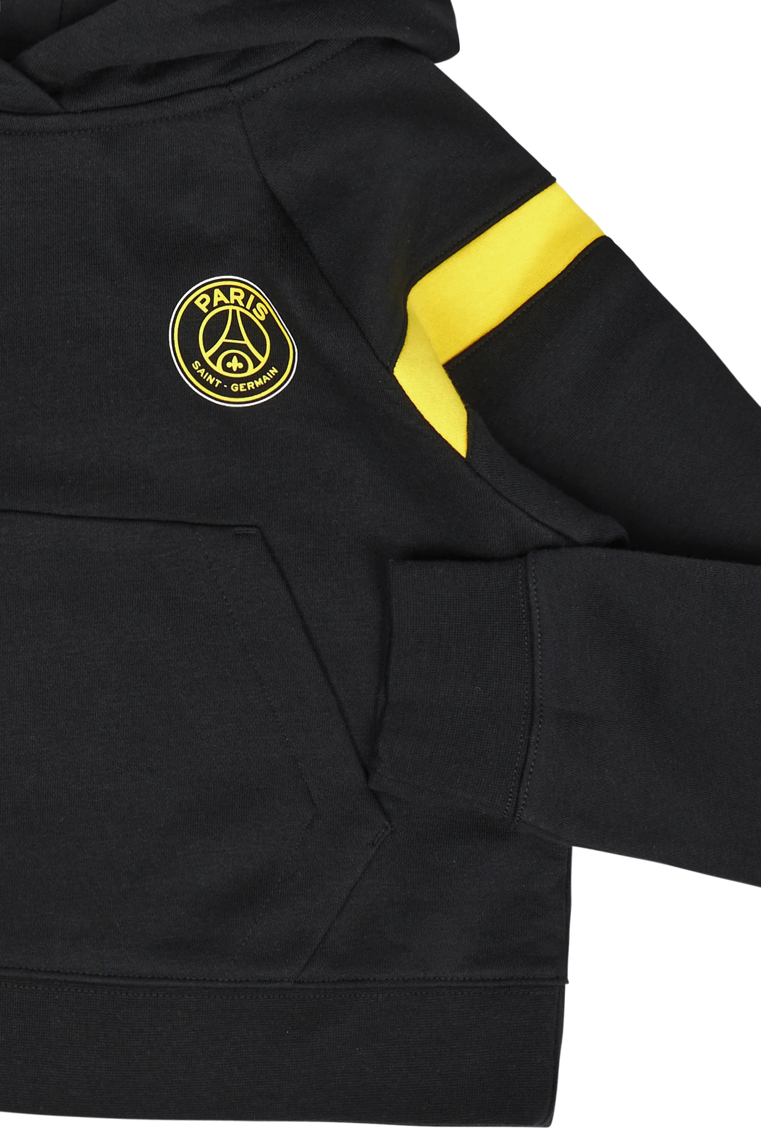Jdg Psg Flc Hoodie Black - Image 4
