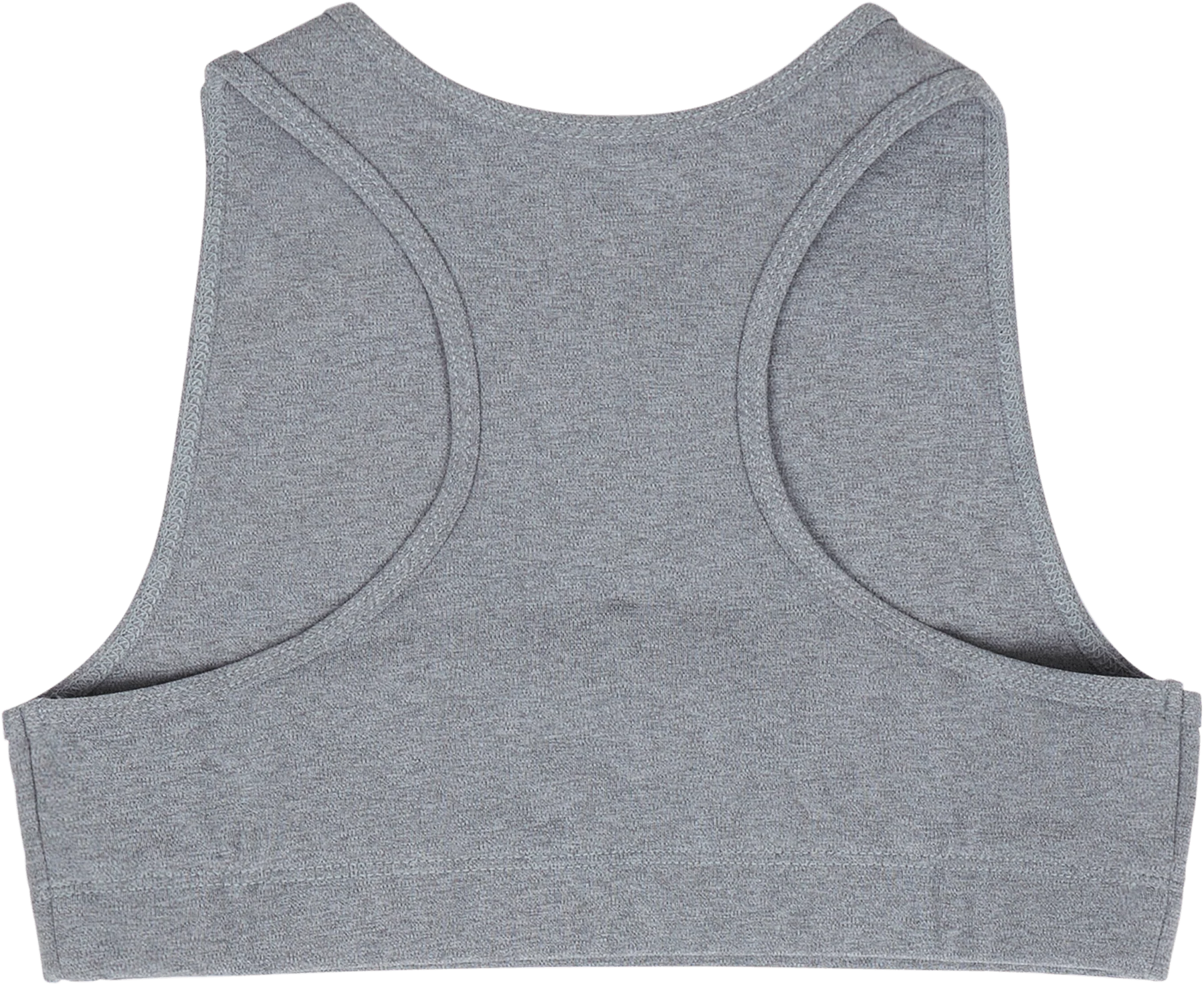 Jumpman Solid Sports Bra Carbon Heather - Image 2