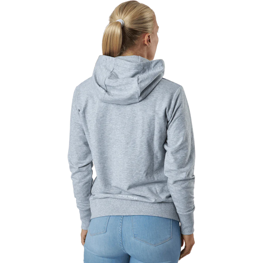 Traa Lounge F/z Hoodie Greym - Image 3