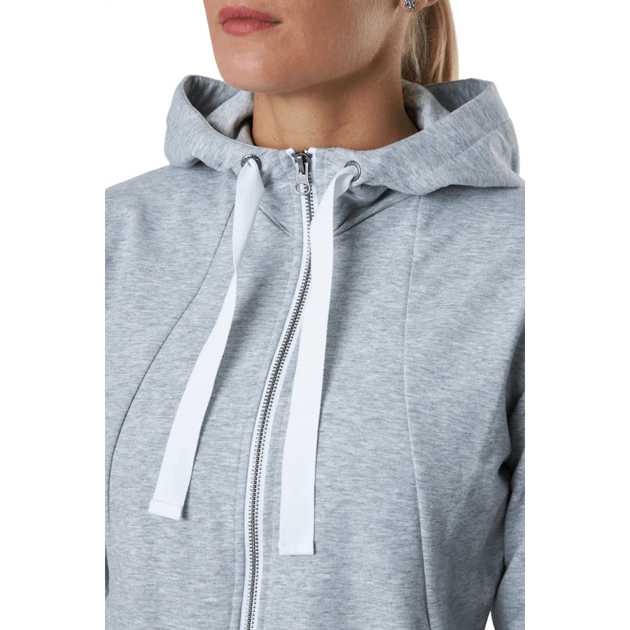 Traa Lounge F/z Hoodie Greym - Image 4