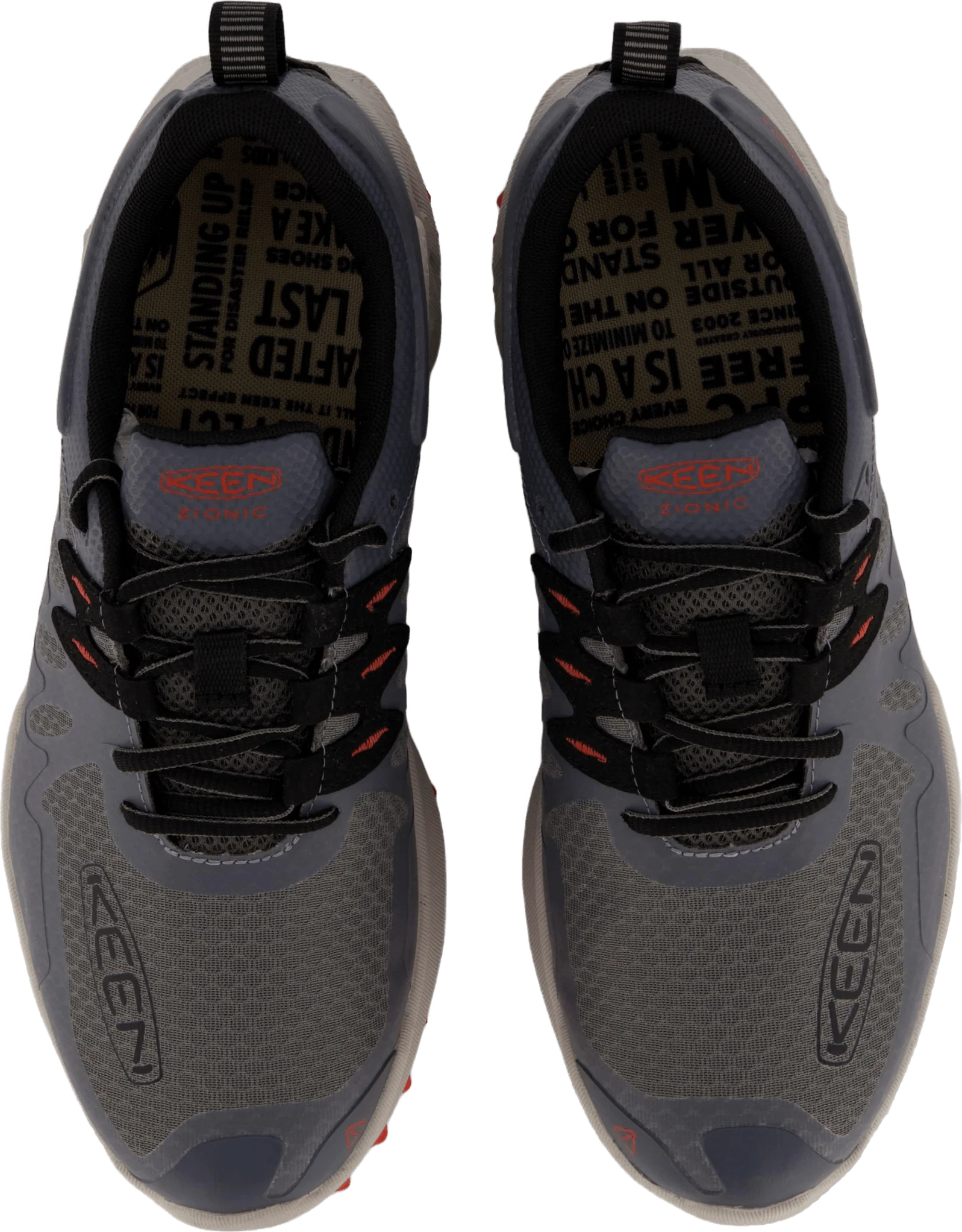 Ke Zionic Wp M-steel Grey-popp Steel Grey-poppy Red - Image 6