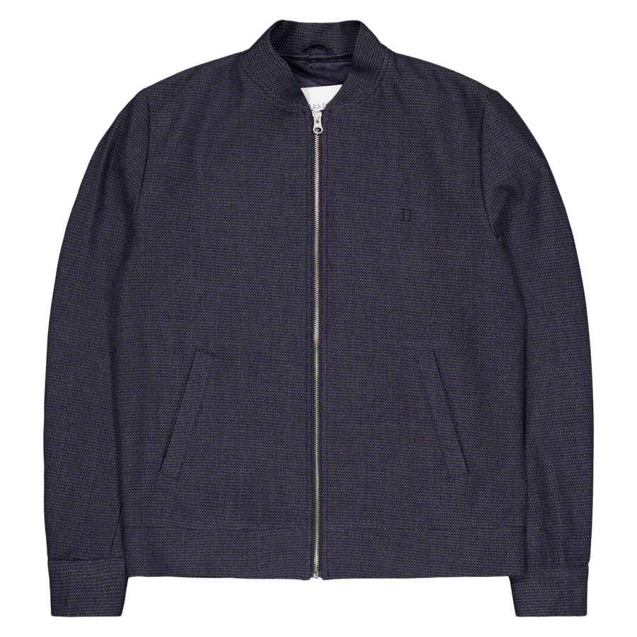 Les Deux Como Structure Bomber Jacket Dark