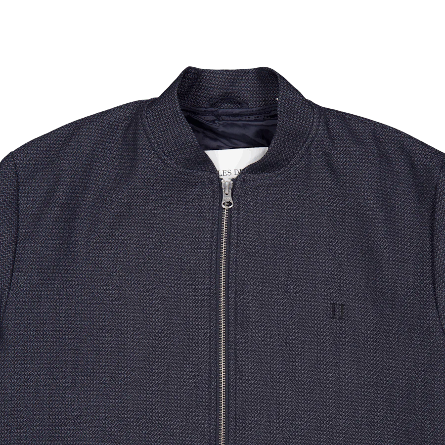 Les Deux Como Structure Bomber Jacket Dark - Image 3