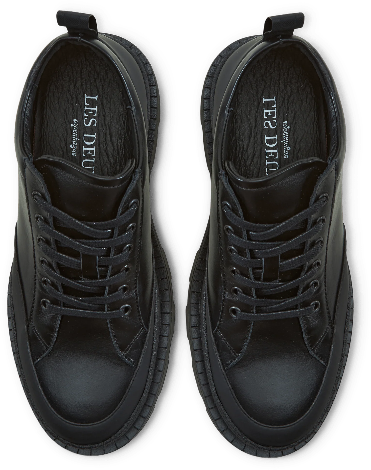 Tanner Leather Sneaker Black/black - Image 4