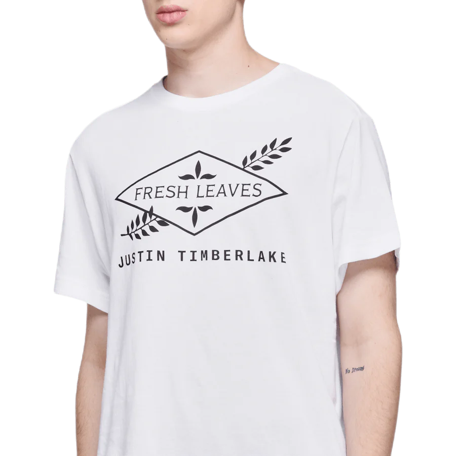Fresh Leaves Tee White - Image 2