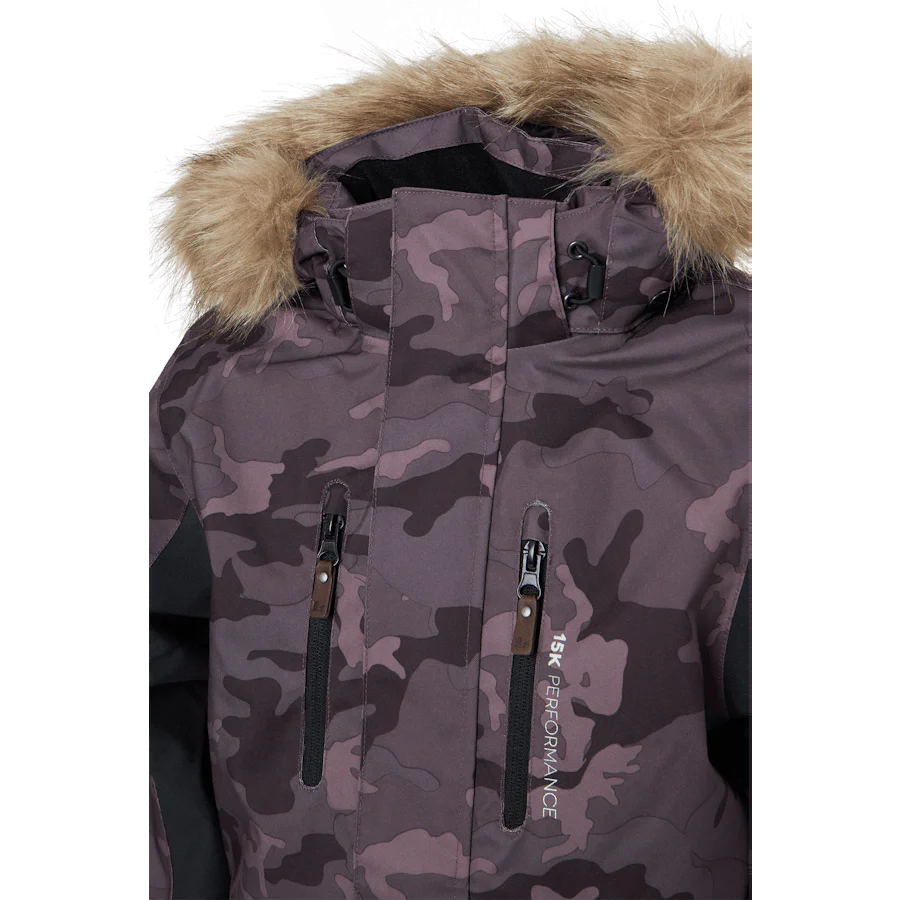Camo Jacket Dusty Mauve - Image 4