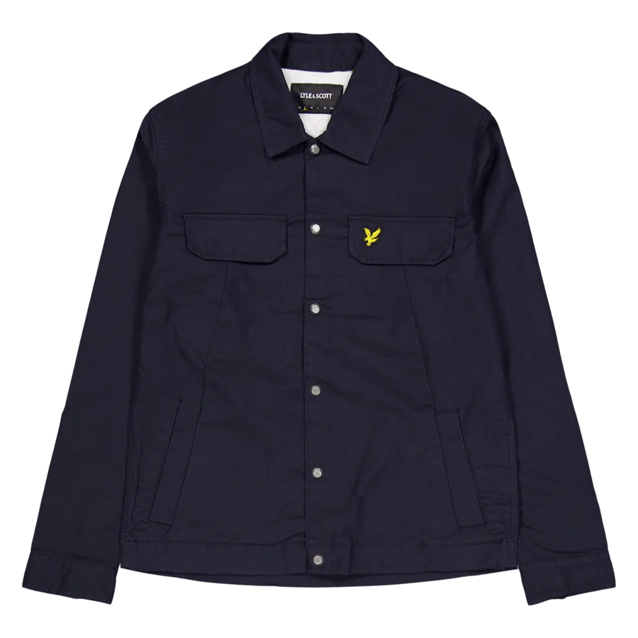 Lyle & Scott Crest Weave Overshirt Z271 Dark