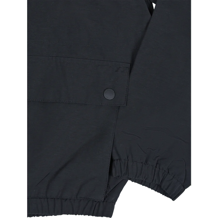 Hooded Pocket Jacket Black - Image 4