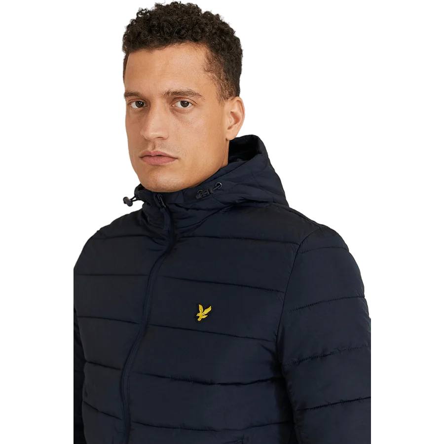 Lyle & Scott Lightweight Puffer Jacket Dark - Image 3