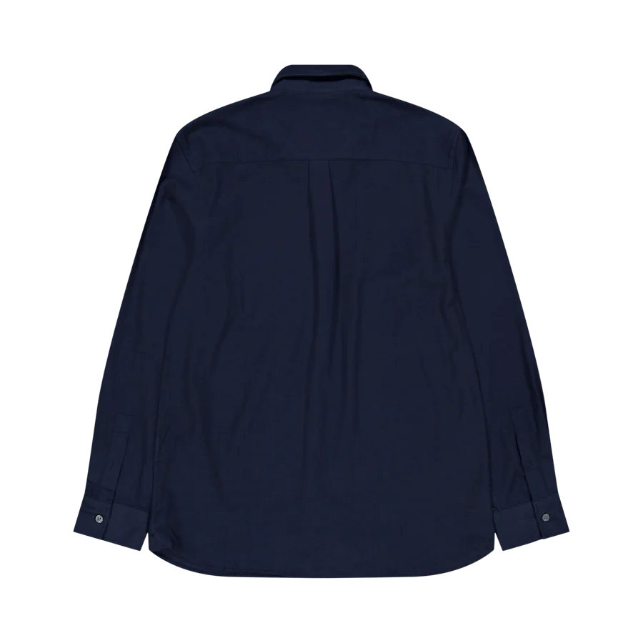 Plain Flannel Shirt Z271 Dark - Image 2