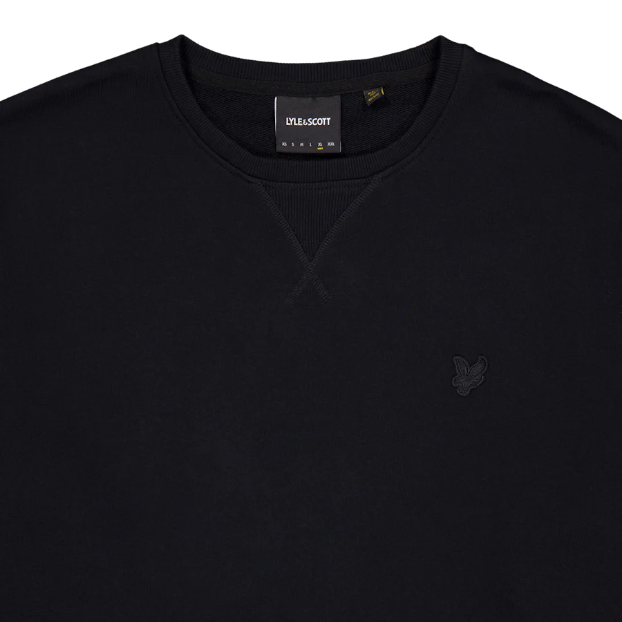 Tonal Eagle Crew Neck Sweatshi Z865 Jet - Image 3