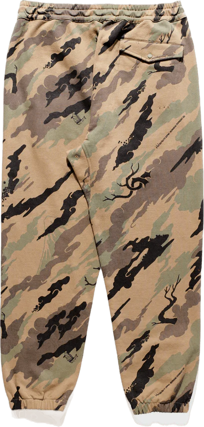 Camo Sweatpants Organic Cotton Woodland - Image 2
