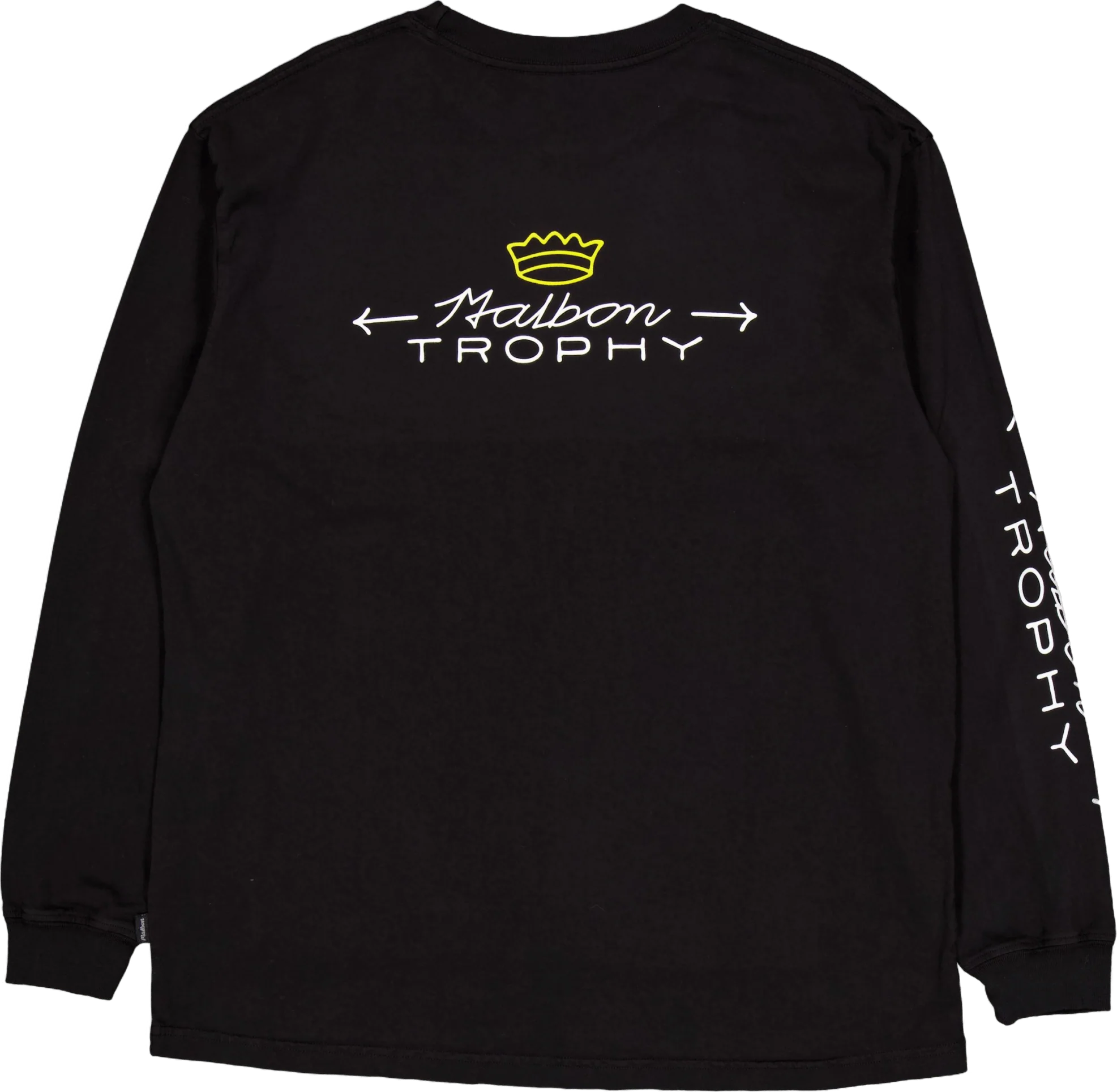 Malbon Trophy Ls T-shirt Black - Image 2