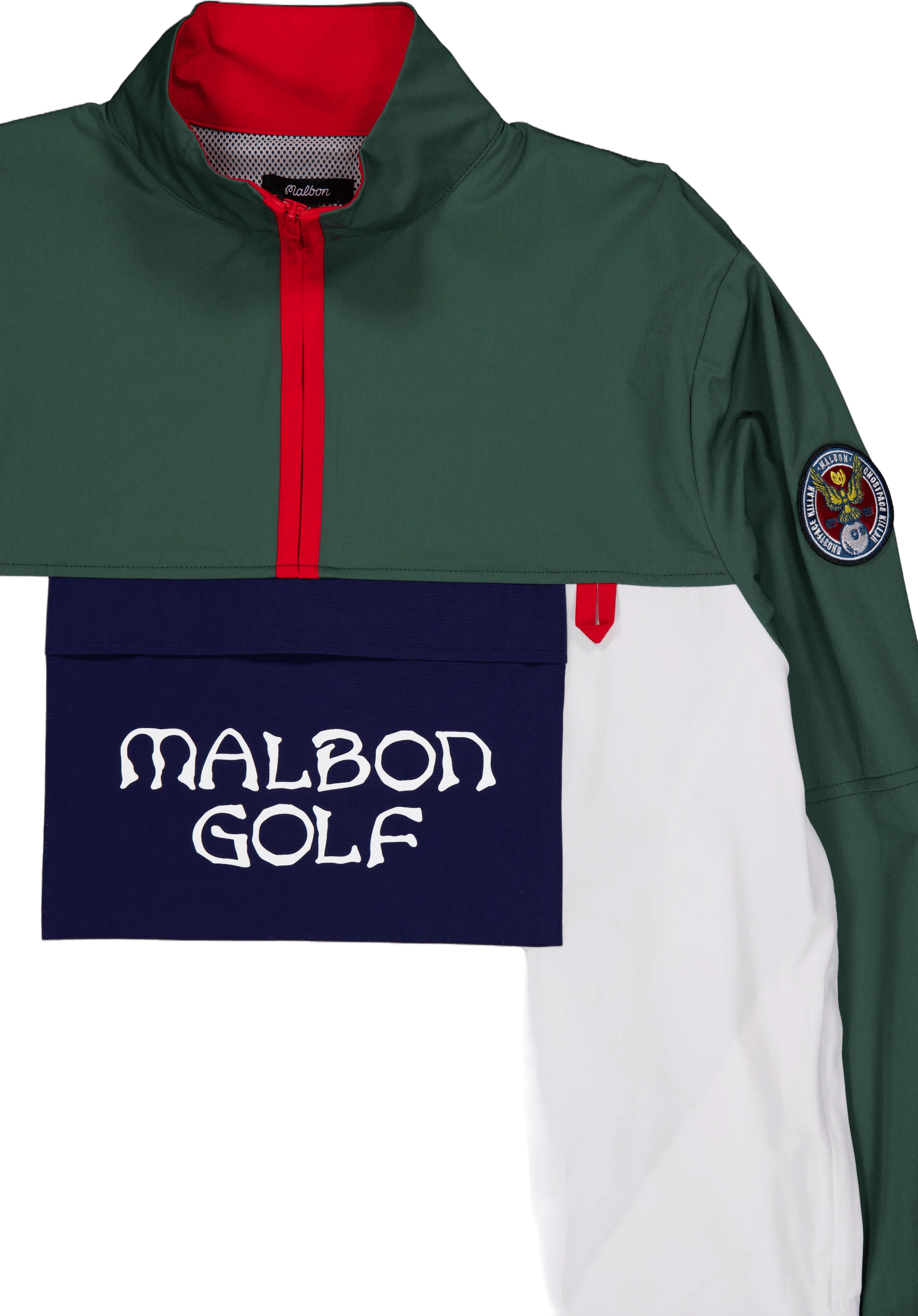 Malbon X Ghostface Killah Pull Green - Image 3