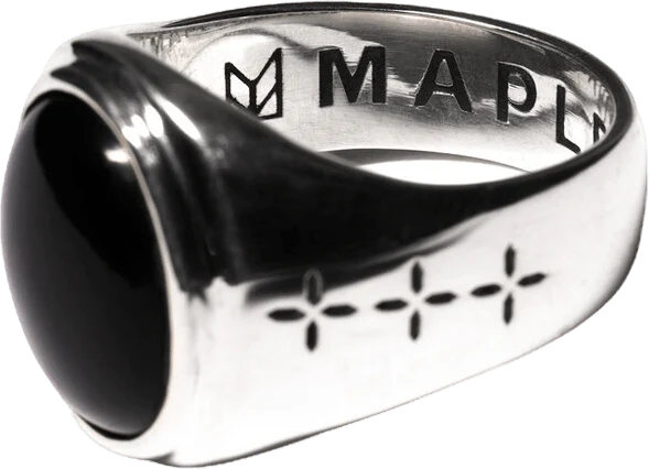 Tommy Signet Ring Silver 925/onyx - Image 3