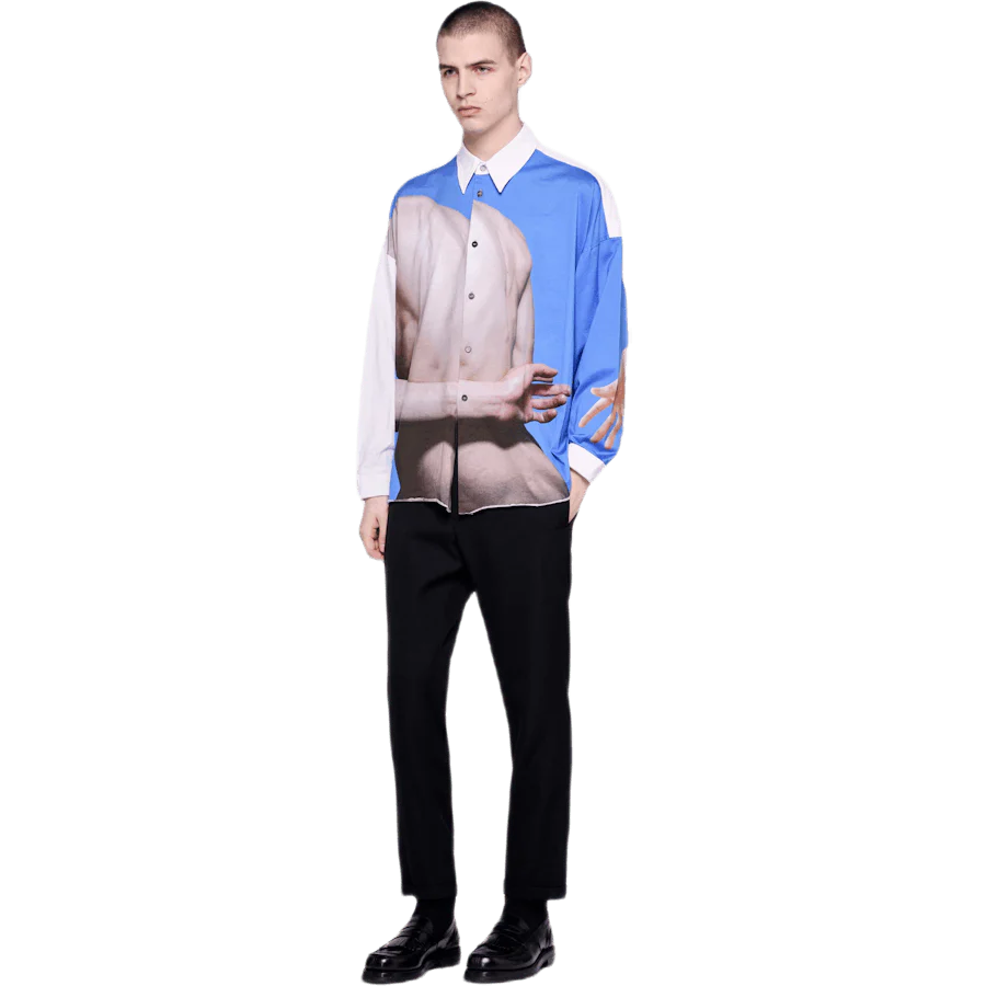 Poplin Jersey Blue - Image 5