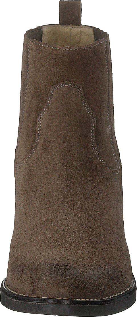 Mid Elastic Boot Taupe - Image 4