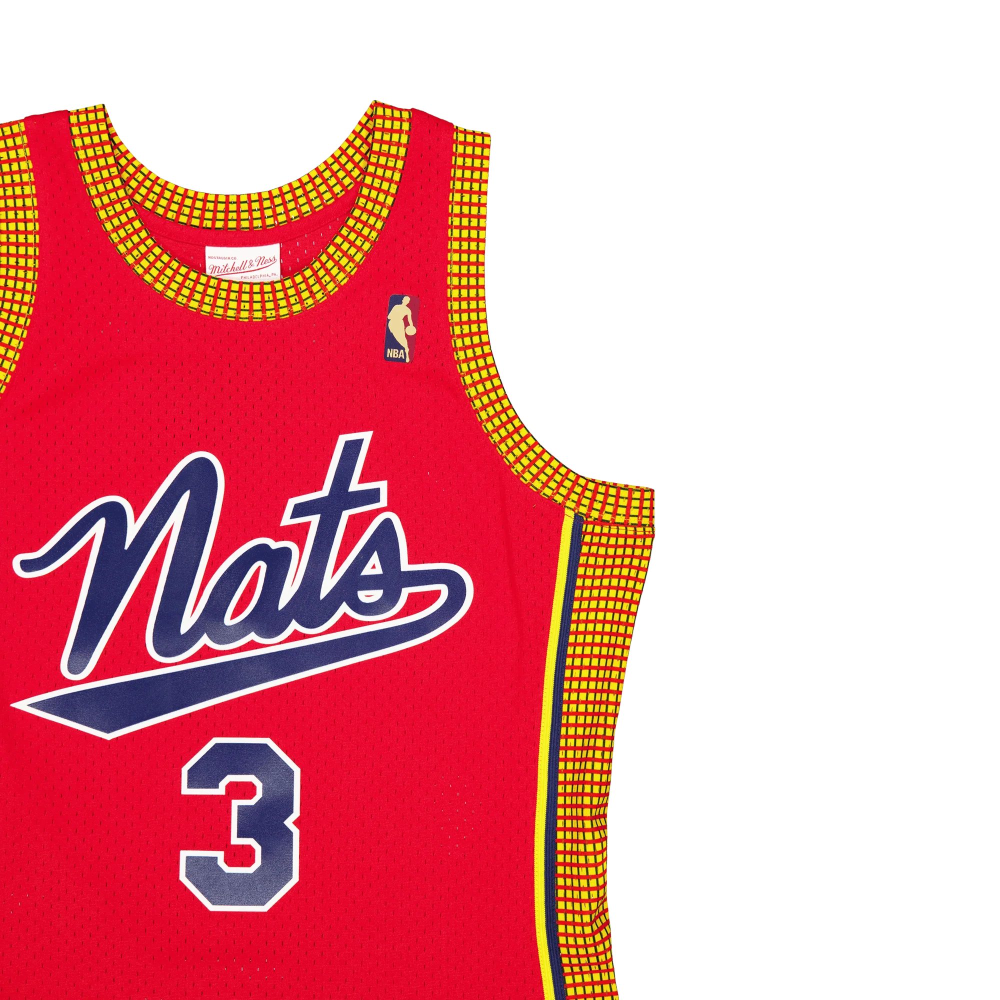 76ers Swingman Jersey Iverson Light Red - Image 3