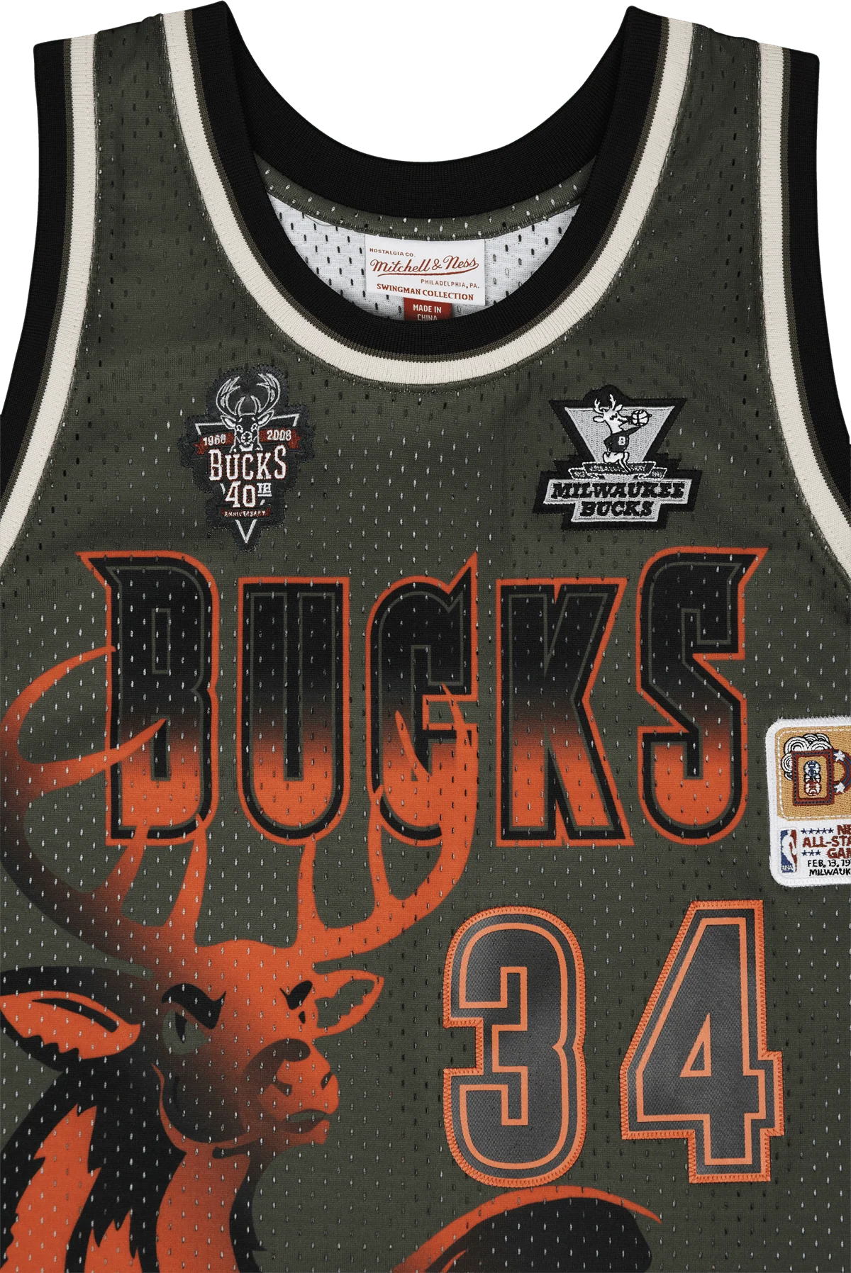 Bucks Flight Swingman Jersey - Ray A Dark - Image 3