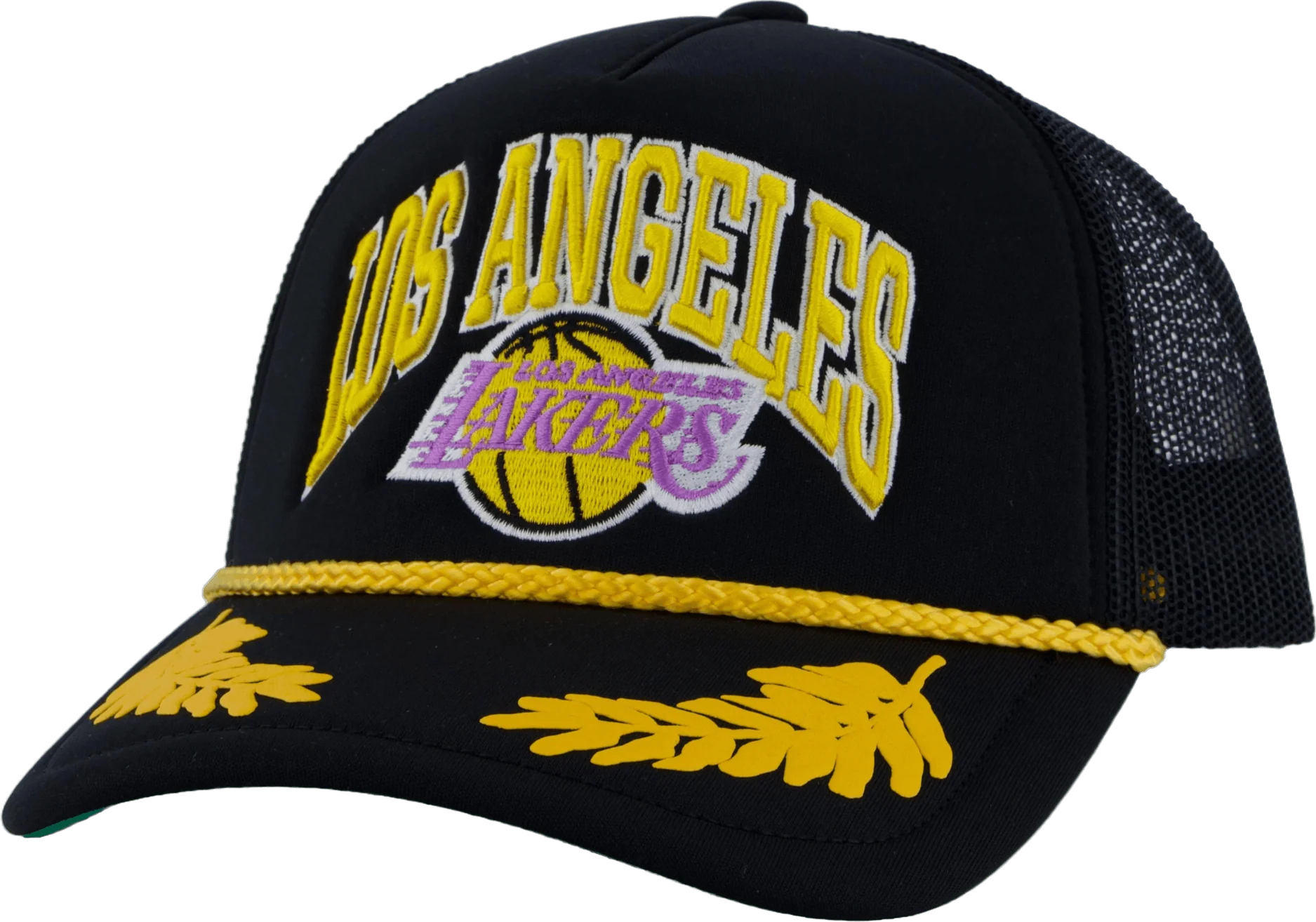 Lakers Gold Leaf Trucker HWC