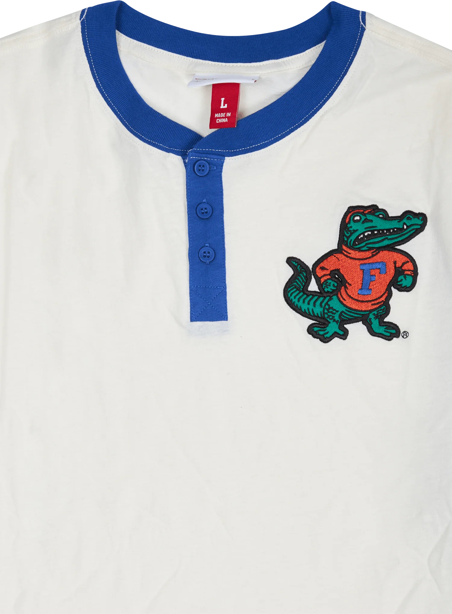 Gators Icon Henley Cream - Image 3