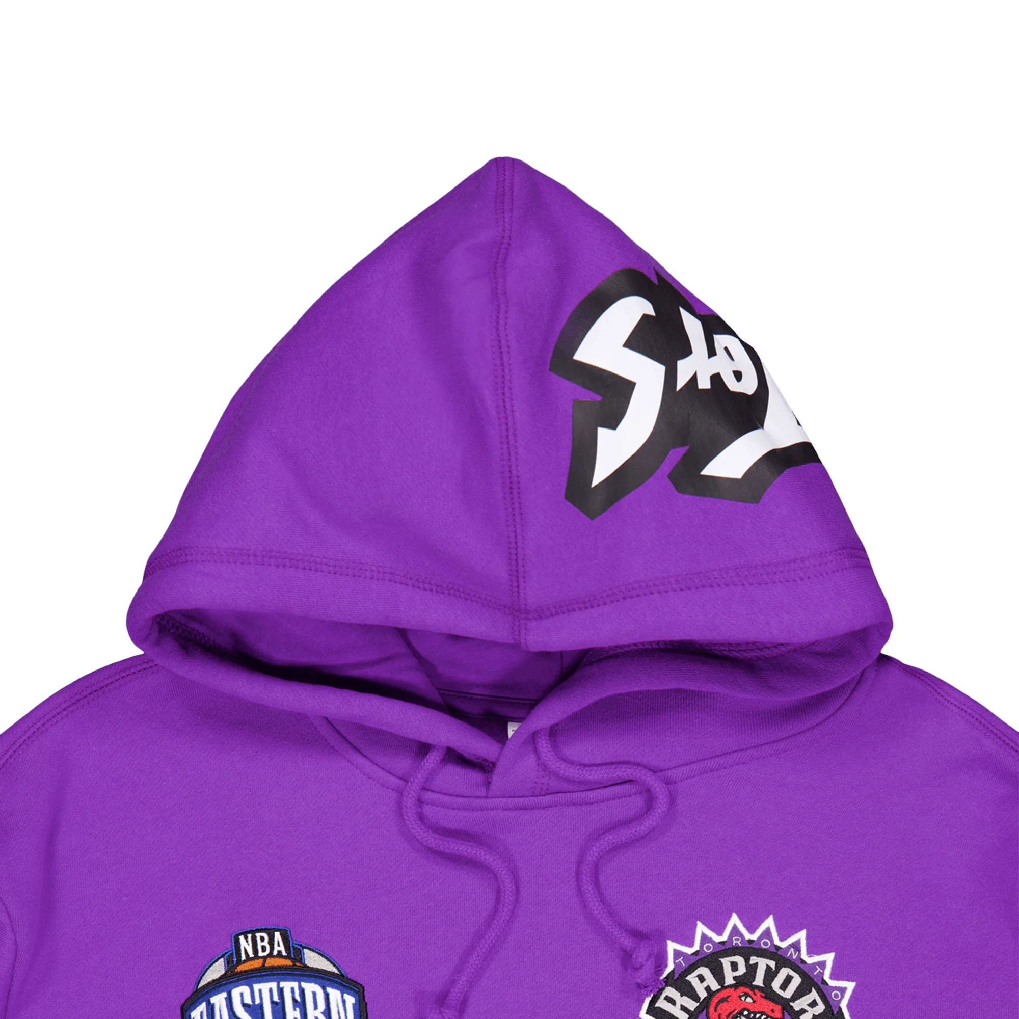 M&n City Collection Fleece Hoo Raptors Purple - Image 3