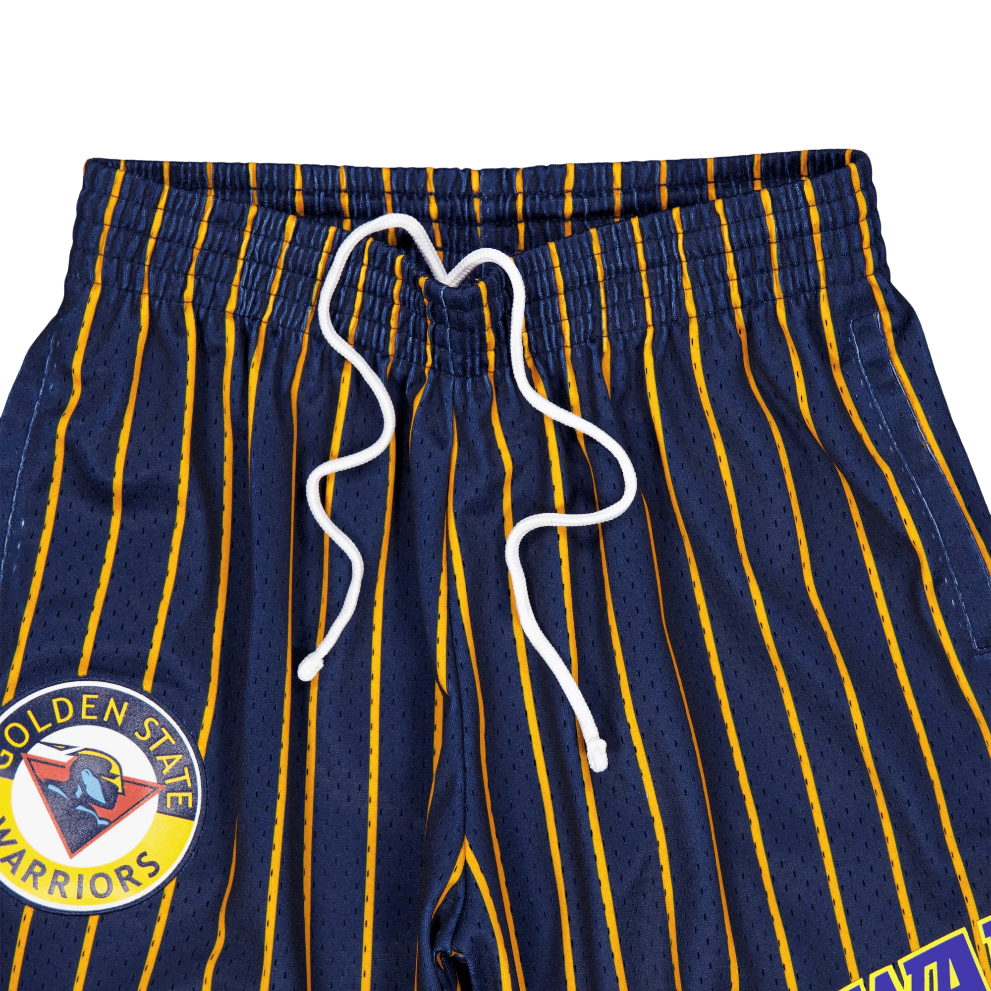 M&n City Collection Mesh Short Navy/gold - Image 3