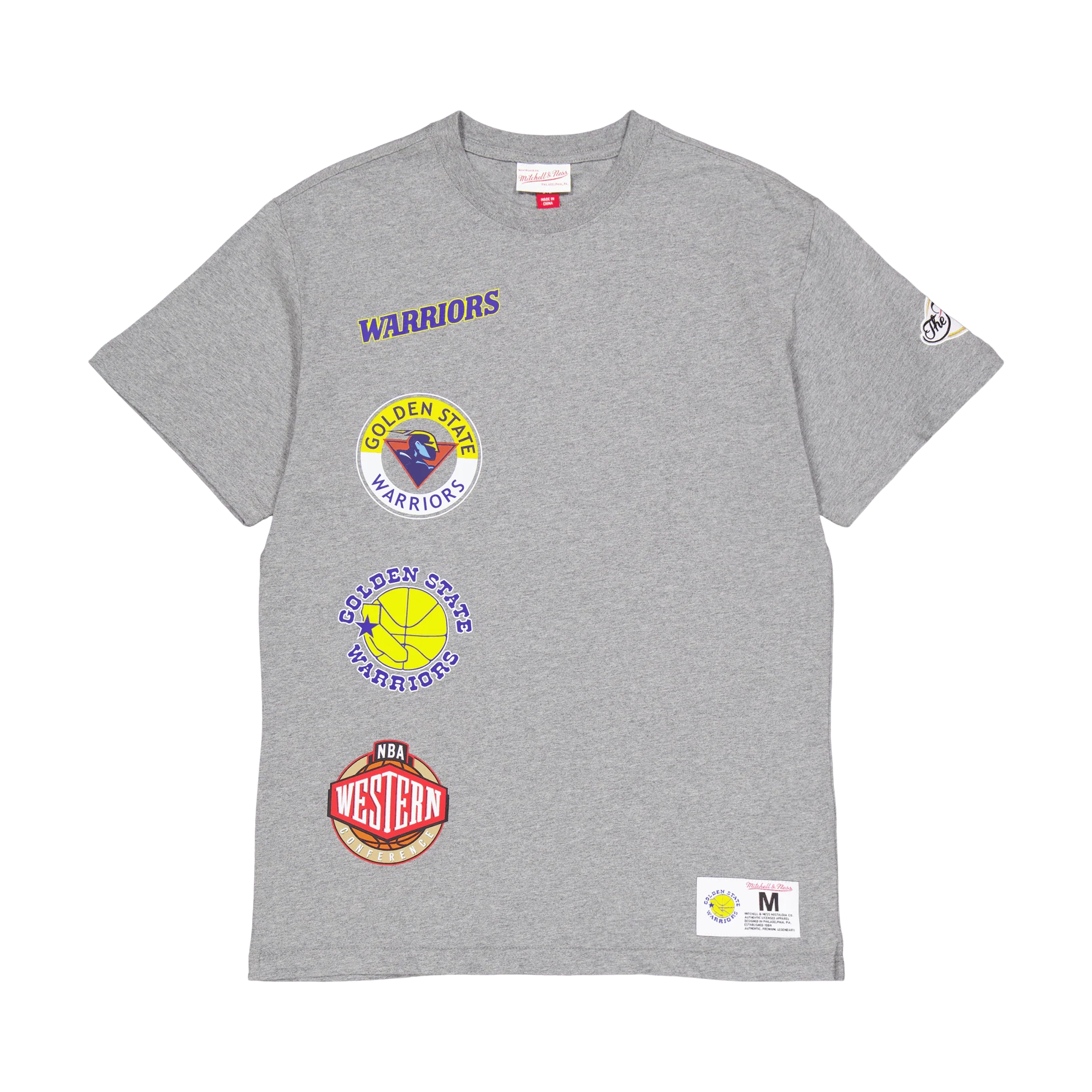 M&n City Collection S/s Tee Grey Heather