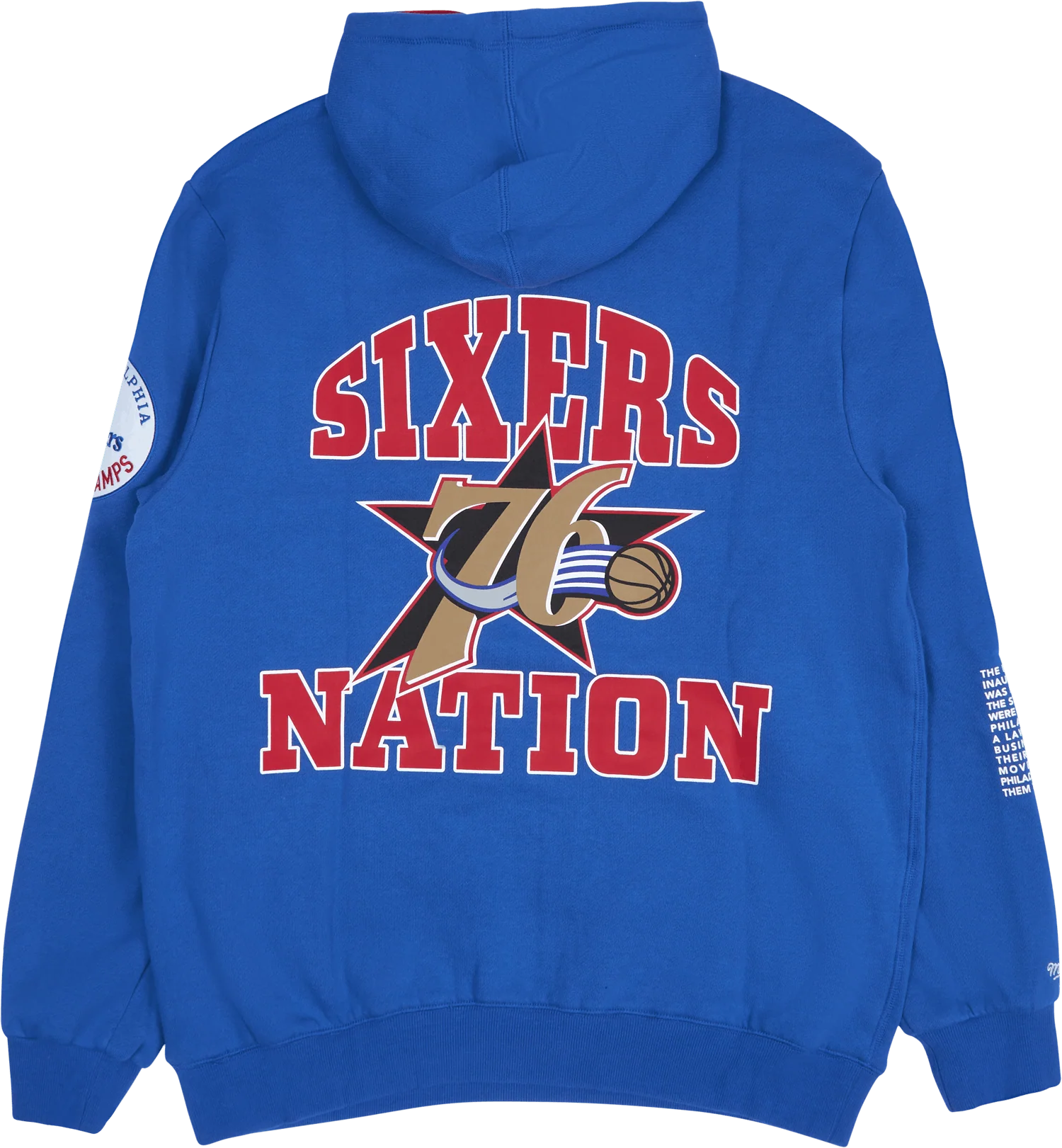 76ers Team Origins Fleece Hoodie - Image 2
