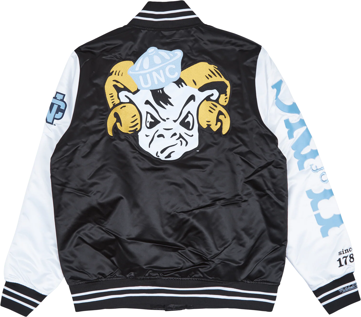 UNC Team Origins Varsity Jacket - Image 2