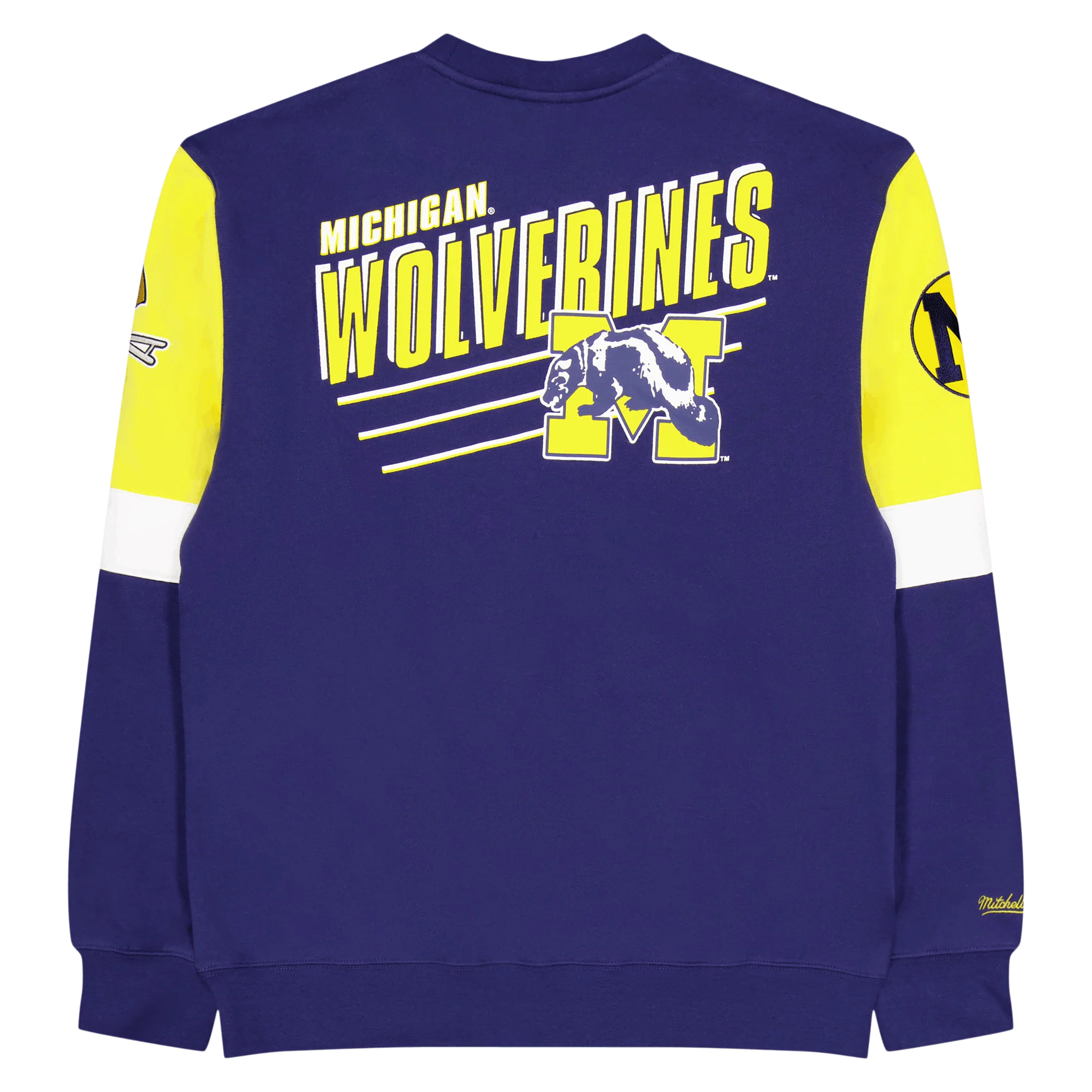 Wolverines All Over Crew 3.0 Navy - Image 2