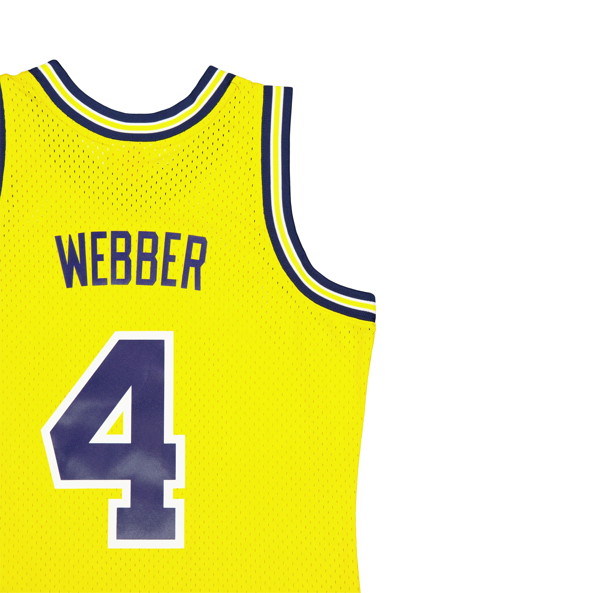 Wolverines Swingman Jersey Web Yellow - Image 4