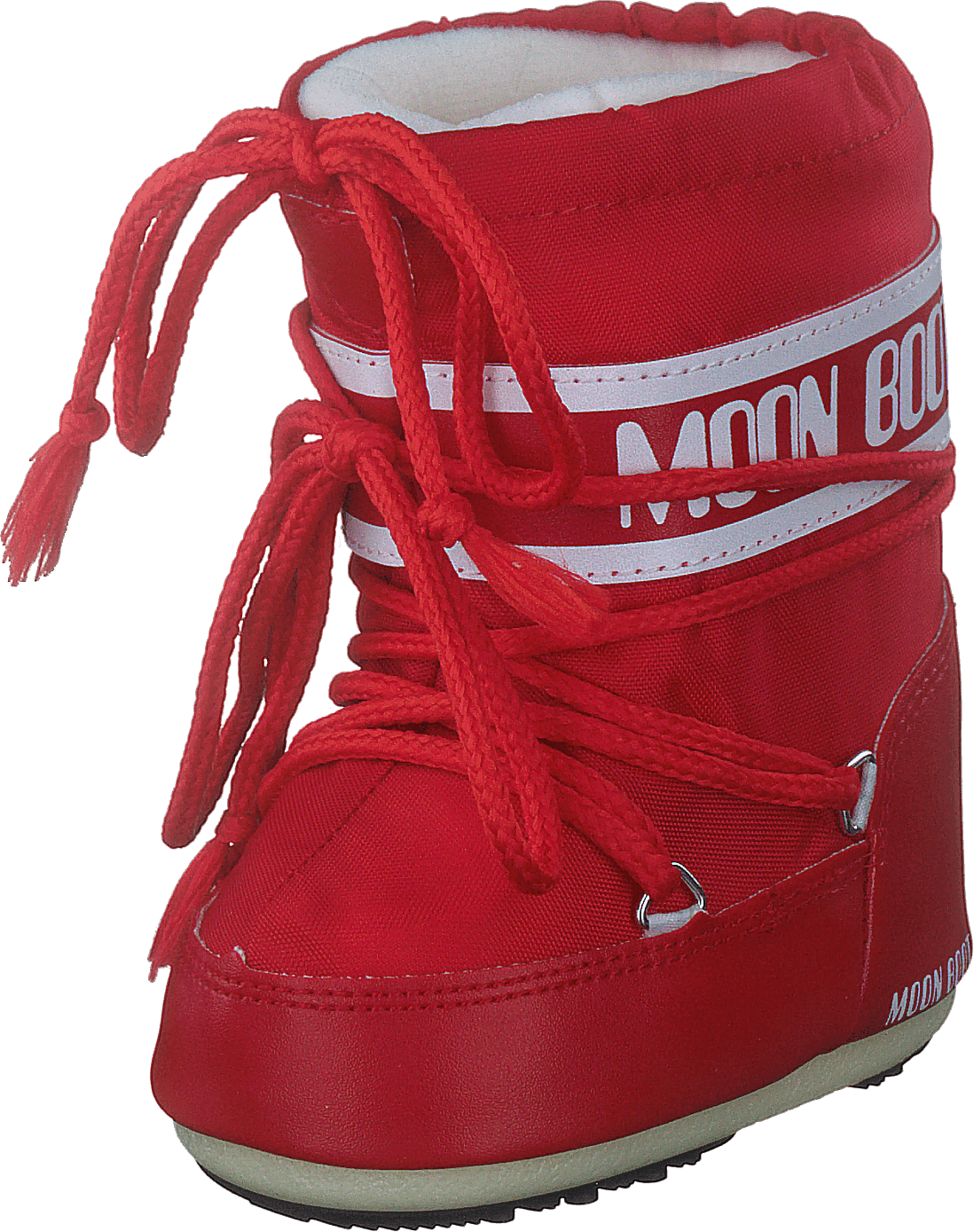 Mb Moon Boot Mini Nylon Red - Image 3